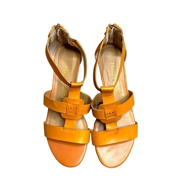 Women’s Franco Sarto Sandals with Zipper Heel Size 5.5 - Picture 4 of 14